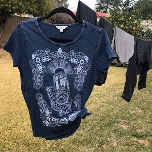 Lucky Brand embroidered t-shirt